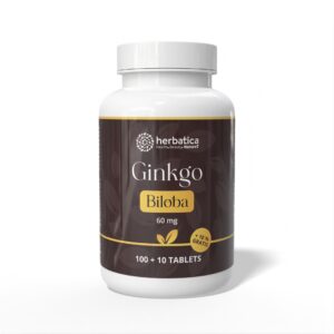Ginkgo biloba 60 mg - 110 tabliet - Herbatica