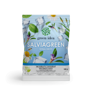 Salviagreen - bylinné cukríky 100 g - Green idea