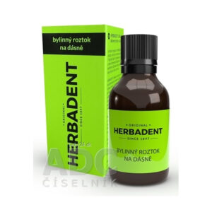 HERBADENT Original Bylinný roztok na ďasná 25ml