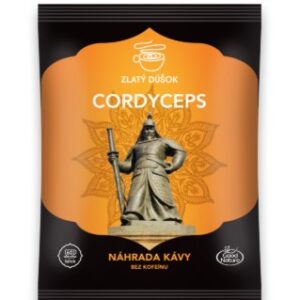 Zlatý dúšok s hubou Cordyceps