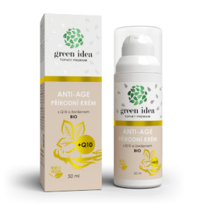 Prírodný anti-age krém s Q10 a ženšenom 50 ml – Green idea