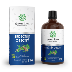 Srdcovník - bezliehová tinktúra 100 ml - Green idea