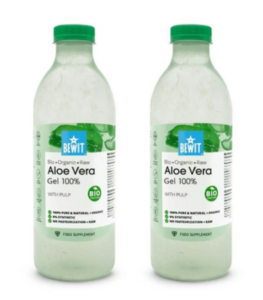 AKCIA 2x Bewit Aloe Vera gel s dužinou BIO RAW