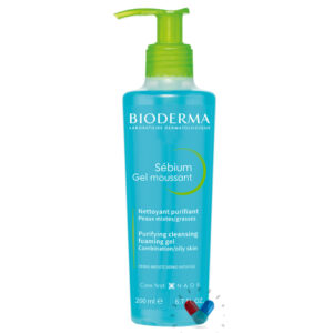 Bioderma Sébium Moussant čistaci gél s pumpou 200 ml