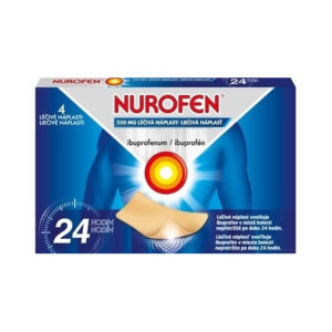 NUROFEN 200 mg liečivá náplasť 4 ks