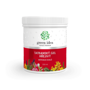 Tatranský bylinný gél - hrejivý 250 ml - Green idea