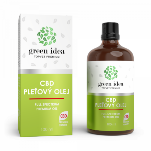 CBD pleťový olej 100 ml - Green idea