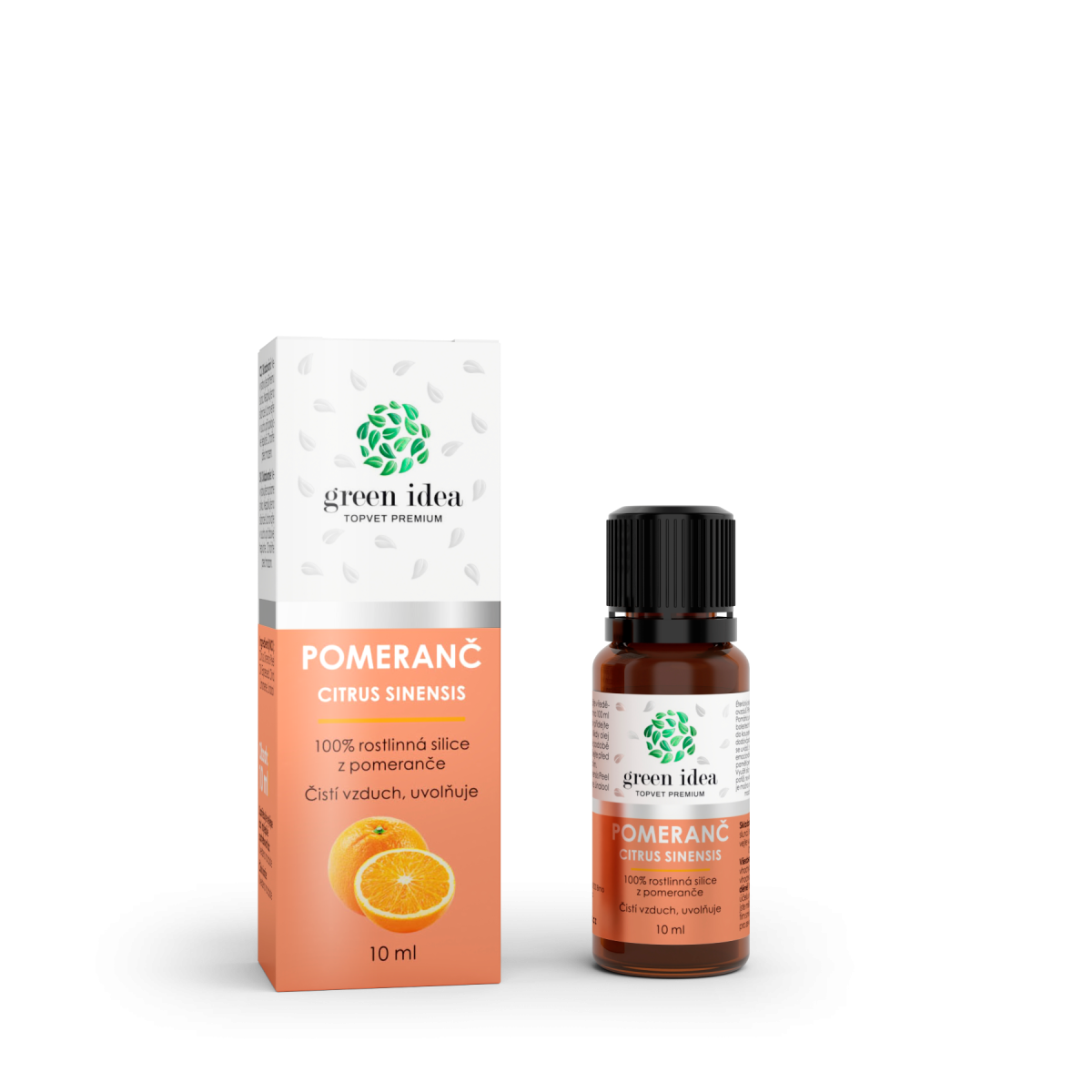 Pomaranč 100% silica 10 ml - Green idea