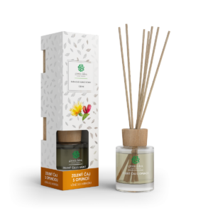 Ratanové vonné tyčinky Zelený čaj s opunciou 100 ml - Green idea