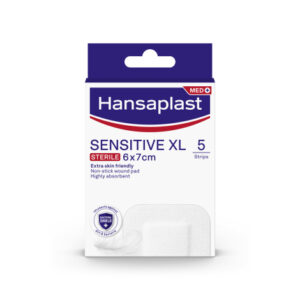 Hansaplast SENSITIVE XL Sterile náplasť 6cm x 7cm