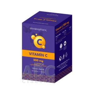 Slovakiapharm Vitamín C 500 mg so šípkami