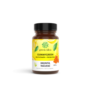 Gummygreen - Multivitamín + probiotiká 60 ks - Green idea