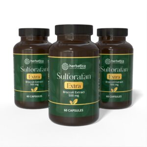 Zvýhodnený set: 3x Sulforafán EXTRA - extrakt z brokolice 500 mg