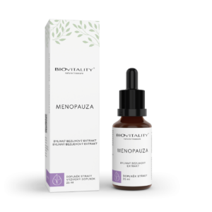 Menopauza – bezalkoholová tinktúra – kvapky 25 ml – Green idea