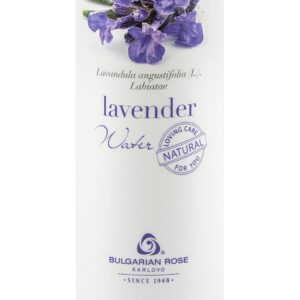 Prírodná levanduľová voda 250 ml - Bulgarian Rose Karlovo