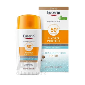 Eucerin SUN Ultra ľahký FLUID SPF 50+ stredne tmavý 50ml