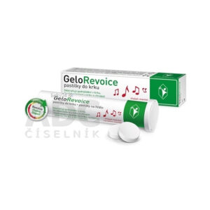 GeloRevoice-pastilky na hrdlo čerešňa-mentol 20ks