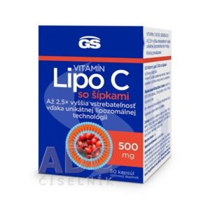 GS Vitamín Lipo C 500 mg so šípkami