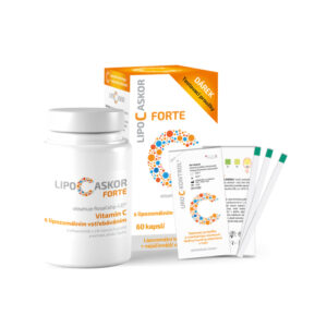 Lipo C Askor forte 60 cps + testovacie prúžky 5ks