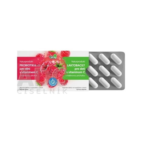 NaturProdukt LAKTOBACILY pre deti s vitamínom C