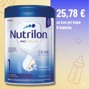 Nutrilon 1 Profutura CESARBIOTIK počiatočná dojčenská výživa (0-6 mesiacov) 6x800g
