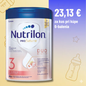 Nutrilon 3 Profutura DUOBIOTIK batoľacie mlieko (12-24 mesiacov) 6x800g