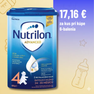 Nutrilon Advanced 4 batoľacia výživa (24-35 mesiacov) 6x800g