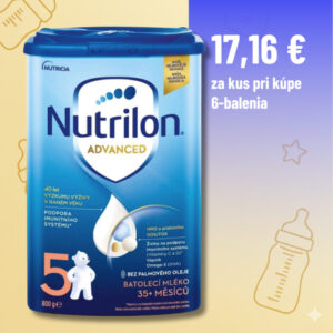 Nutrilon Advanced 5 batoľacia výživa (od 35 mesiacov) 6x800g