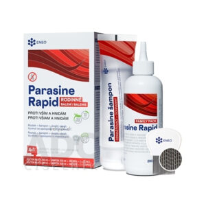 Parasine Rapid roztok + šampón na vši ENEO
