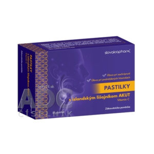 Slovakiapharm Pastilky s islandským lišajníkom