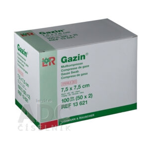 GAZIN KOMPRESY GÁZOVÉ NESTERILNÉ 7