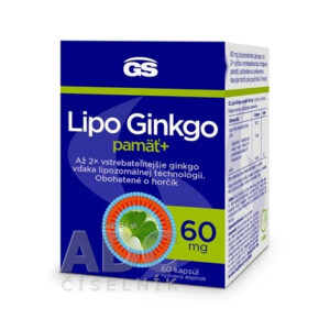 GS Lipo Ginkgo pamäť+ 60 mg