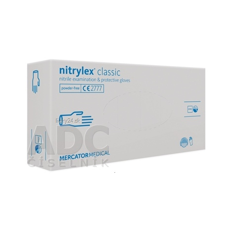 MERCATOR nitrylex white Nitrilové rukavice