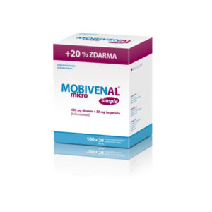 Mobivenal micro Simple 100 + 20 tabliet