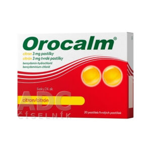 Orocalm citrón 3 mg