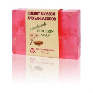 Glycerínové mydlo čerešňový kvet a santalové drevo 70g - Bulgarian Rose Karlovo
