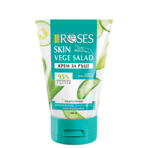VEGE SALAD – Hydratačný krém na ruky s extraktom z uhorky a aloe vera 100 ml - NATURE OF AGIVA