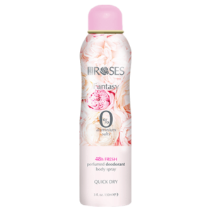 ROSES FANTASY Parfumovaný dezodorant s jemnou vôňou ruže 150 ml - NATURE OF AGIVA