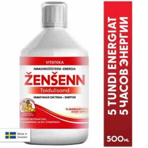 Vitamínový bylinný nápoj – ženšen
