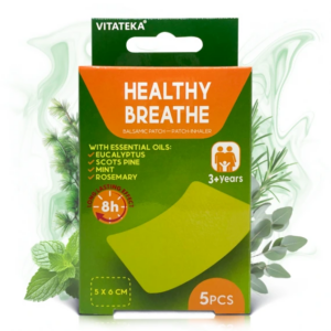 Healthy Breathe – aromaterapeutická inhalačná náplasť – 5 ks – Vitateka