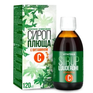 Brečtanový sirup s vitamínom C – 120 ml – Vitateka