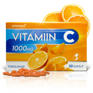 Vitamín C 1000 mg – 30 kapsúl – Vitateka