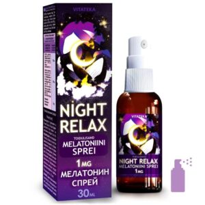 NIGHT RELAX – melatonínový sprej – 30 ml – Vitateka