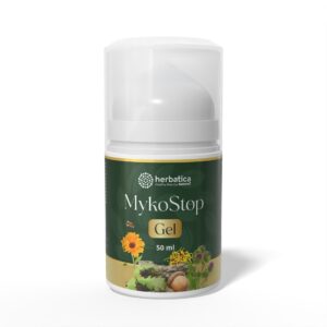 MykoStop Gel - antimykotický regeneračný gél na pokožku a nechty - 50 ml - Herbatica