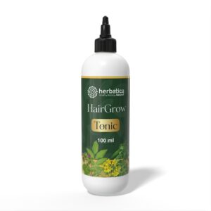 HairGrow Active Tonic – bylinné tonikum na podporu rastu vlasov – 100 ml - Herbatica