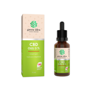 CBD olej 3 % 10 ml – Green idea