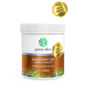 Masážny gél borievka – limitovaná edícia +20 % NAVYŠE 300 ml – Green idea