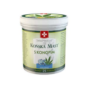 Konská masť s konope chladivá 250 ml – Green idea