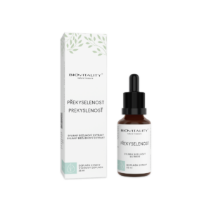 Prekyslenie bezalkoholová tinktúra – kvapky 25 ml – Green idea