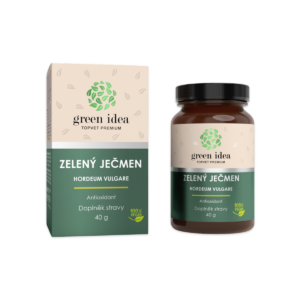 Zelený jačmeň sypaný 40 g – Green idea